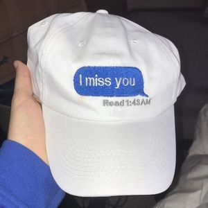 I miss you cap